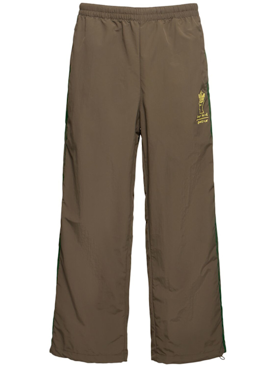 adidas Originals: Brain Dead track pants - Branch - men_0 | Luisa Via Roma