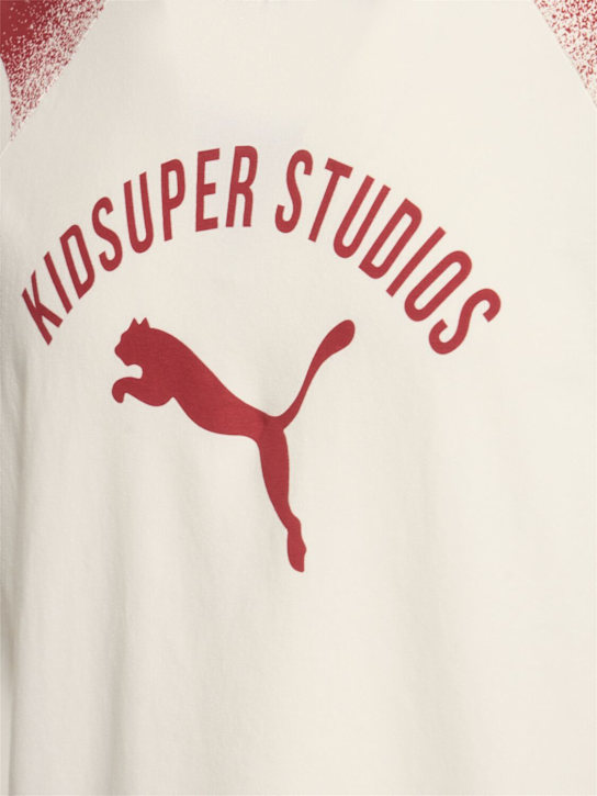PUMA: KidSuper Studios Ringer t-shirt - Warm White - men_4 | Luisa Via Roma