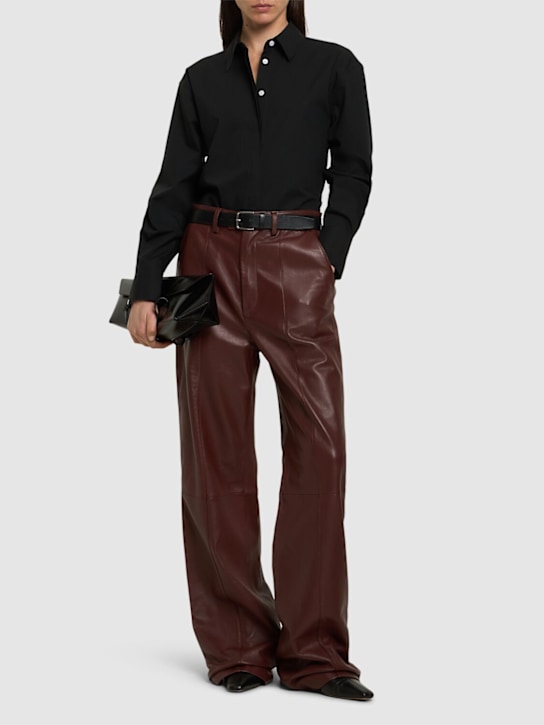 Proenza Schouler: Addy compact cotton poplin shirt - women_1 | Luisa Via Roma