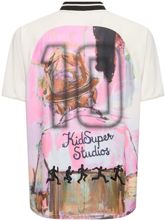 PUMA: KidSuper Studios printed jersey t-shirt - Warm White - men_3 | Luisa Via Roma