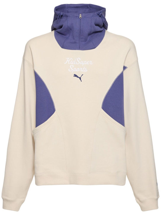 PUMA: KidSuper Studios Progressive hoodie - Alpine Snow - men_0 | Luisa Via Roma