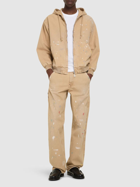 Roy Roger's: Pantaloni Still Alive Statement in tela - Ruggine - men_1 | Luisa Via Roma