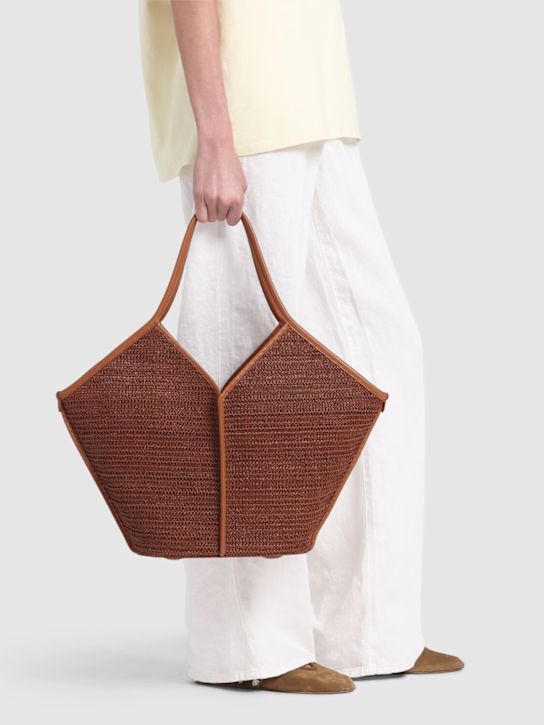 Hereu: Calella raffia tote bag - women_1 | Luisa Via Roma