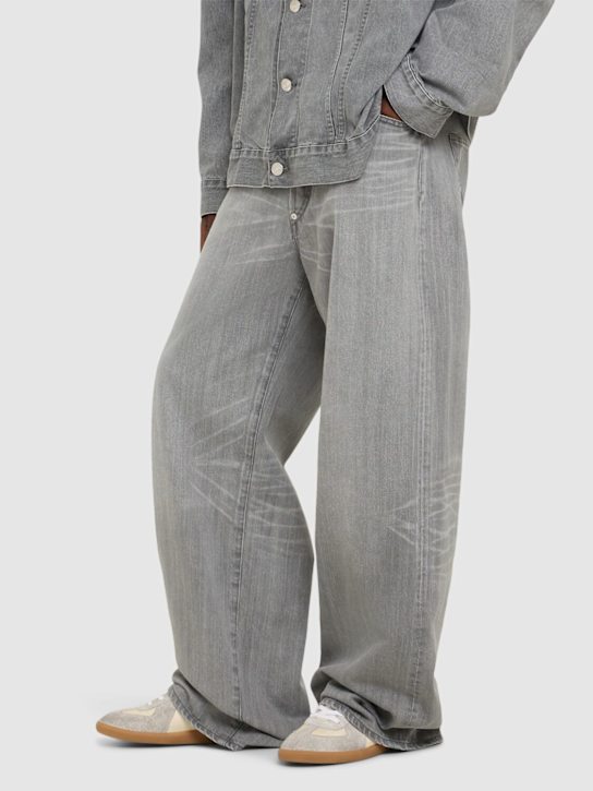 Maison Margiela: Replica low top sneakers - Beige/Brown - men_1 | Luisa Via Roma