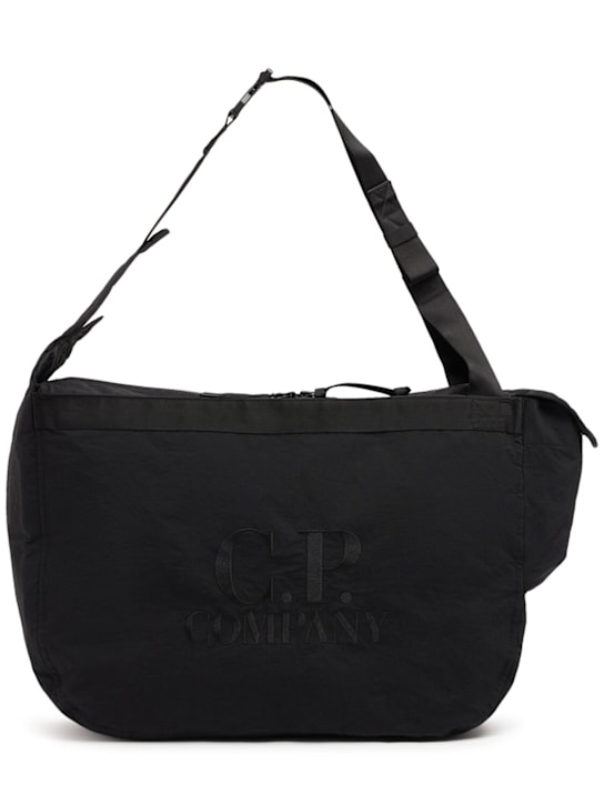 C.P. Company: プレーンペーパータッチ ジップバッグ - men_0 | Luisa Via Roma