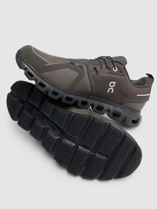 On: Cloud 6 waterproof sneakers - Thorn/Black - men_4 | Luisa Via Roma