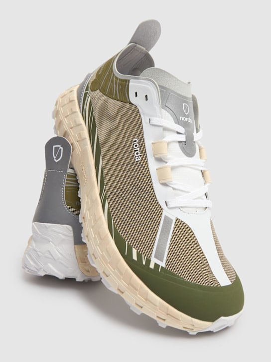 Norda: 001 Dyneema trail running sneakers - Glitch - men_2 | Luisa Via Roma