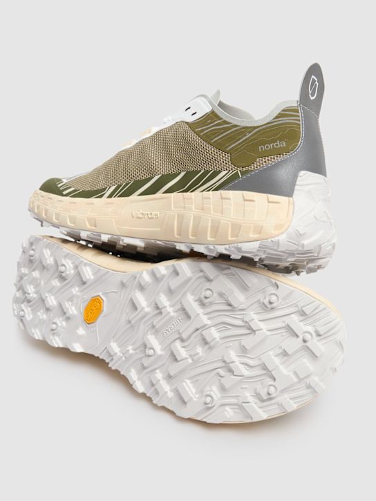 Norda: 001 Dyneema trail running sneakers - Glitch - men_3 | Luisa Via Roma