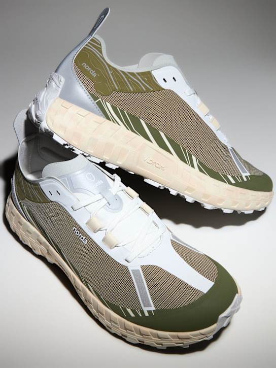 Norda: 001 Dyneema trail running sneakers - Glitch - men_5 | Luisa Via Roma