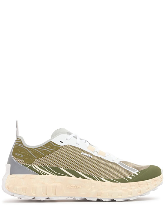 Norda: 001 Dyneema trail running sneakers - Glitch - men_0 | Luisa Via Roma