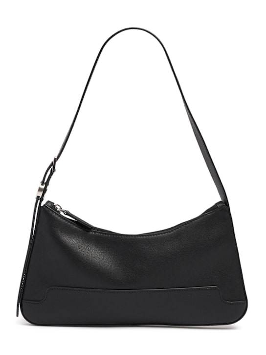 Marni: Dot leather shoulder bag - Black - women_0 | Luisa Via Roma