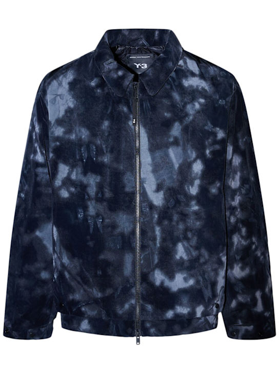 Y-3: Nylon jacket - Black - men_7 | Luisa Via Roma