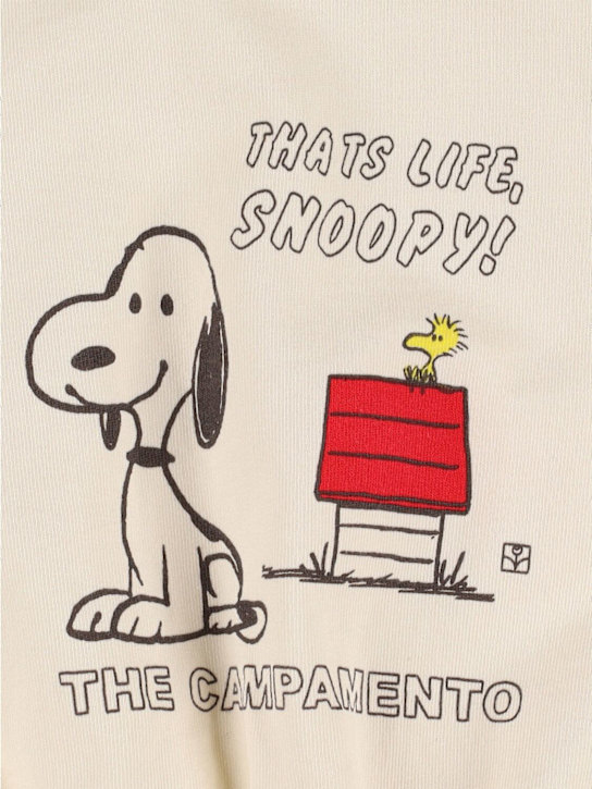 The Campamento: コットンスウェットシャツ - ホワイト - kids-girls_1 | Luisa Via Roma