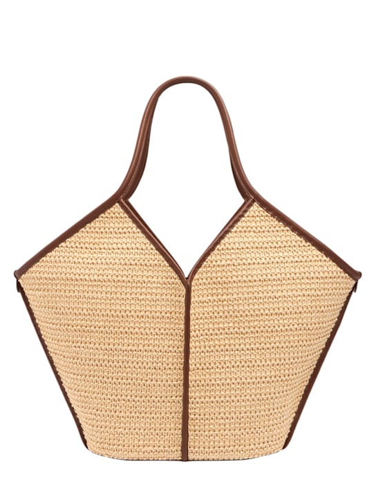 Hereu: Calella raffia tote bag - women_0 | Luisa Via Roma