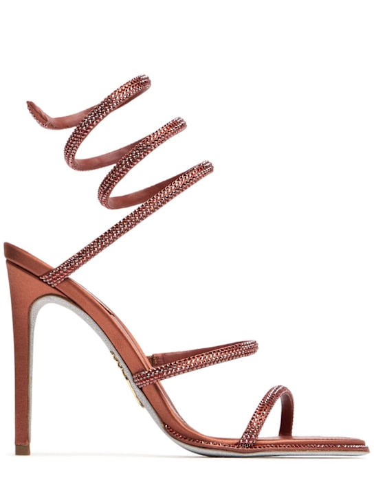 René Caovilla: 105mm Martha embellished sandals - women_0 | Luisa Via Roma
