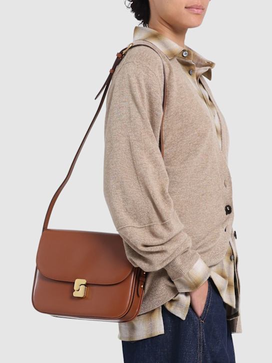 Soeur: Maxi Bellissima leather shoulder bag - women_1 | Luisa Via Roma