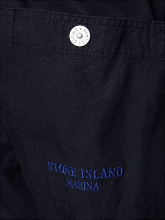 Stone Island: Marina joggers - Navy - men_4 | Luisa Via Roma