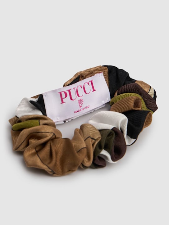 Pucci: Printed scrunchie - women_1 | Luisa Via Roma