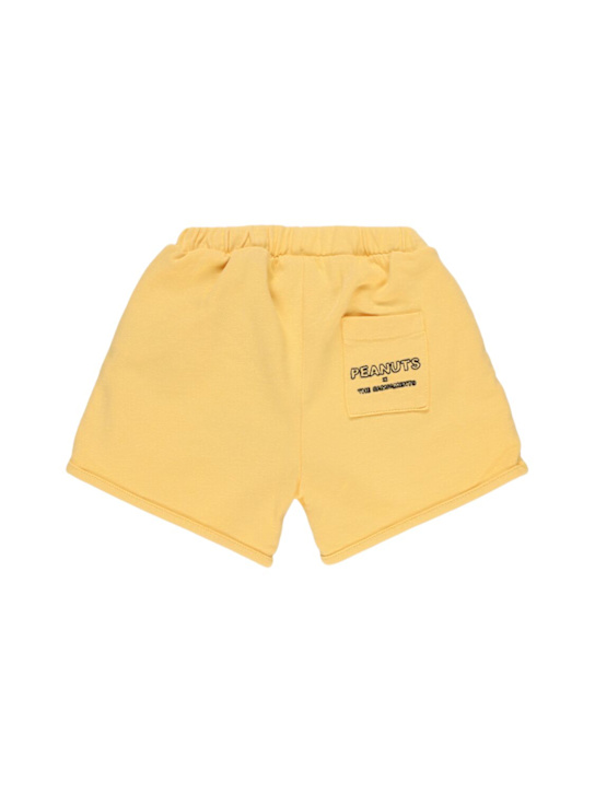 The Campamento: コットンハーフパンツ - イエロー - kids-boys_1 | Luisa Via Roma