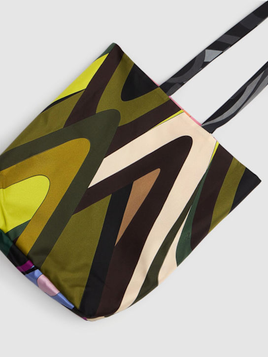Pucci: Gallery印花真丝托特包 - 多色 - women_5 | Luisa Via Roma