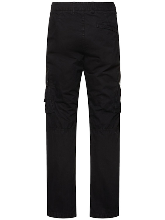 Stone Island: Slim cargo pants - Black - men_3 | Luisa Via Roma