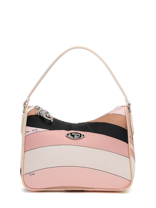 Pucci: Iride nylon shoulder bag - Nude - women_0 | Luisa Via Roma