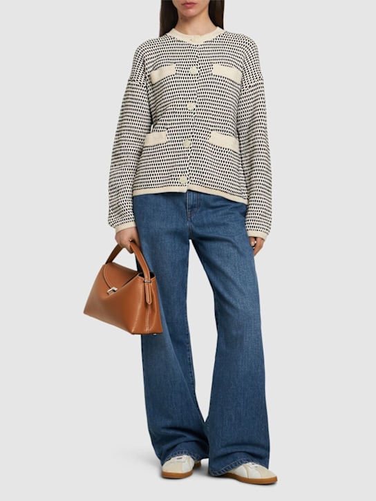 Varley: Tidewell textured knit jacket - women_1 | Luisa Via Roma