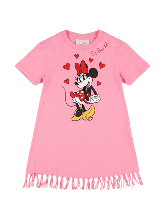 Mc2 Saint Barth: コットンジャージーワンピース - kids-girls_0 | Luisa Via Roma