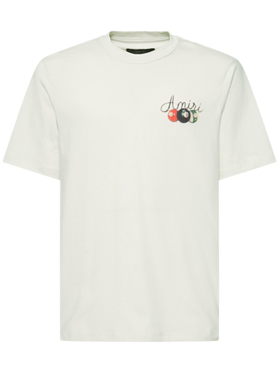 Amiri: Pool Cue cotton t-shirt - men_0 | Luisa Via Roma