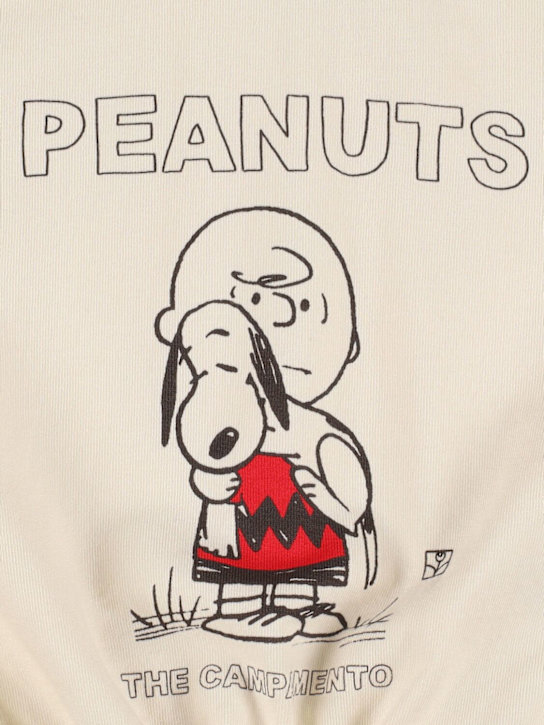 The Campamento: コットンスウェットシャツ - ホワイト/ブルー - kids-girls_1 | Luisa Via Roma