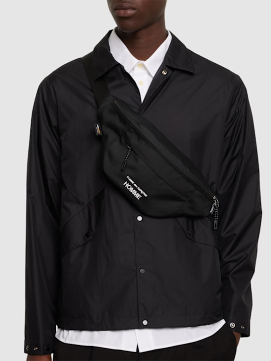 Comme des Garçons Homme: Cordura CDG Homme logo belt bag - men_1 | Luisa Via Roma