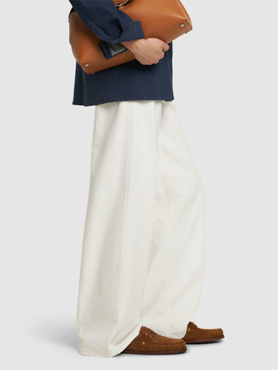 Gianvito Rossi: 10mm Vandée suede boat shoes - women_1 | Luisa Via Roma