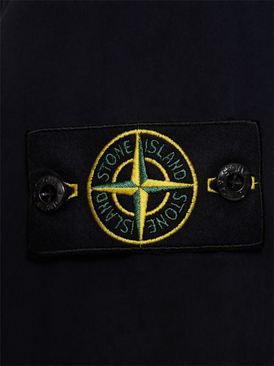 Stone Island: Peacoat doppiopetto - Navy - men_4 | Luisa Via Roma