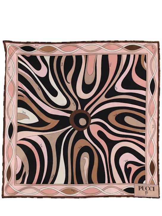 Pucci: Printed silk scarf - women_0 | Luisa Via Roma