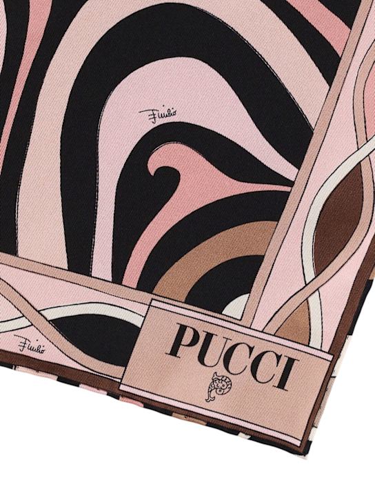 Pucci: Printed silk scarf - women_1 | Luisa Via Roma