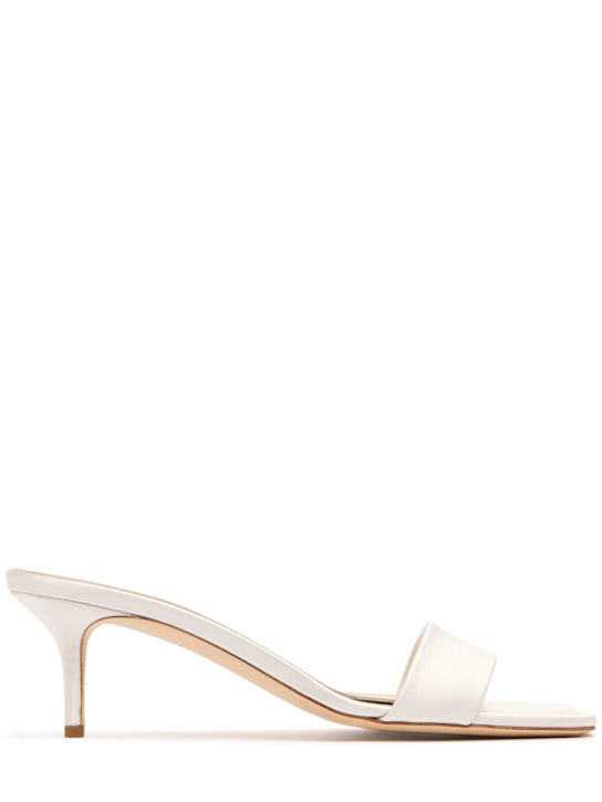 55mm Ilvy satin mules - Thumbnail 1