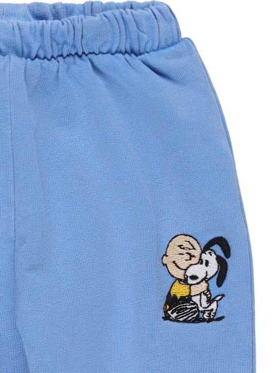 The Campamento: コットンスウェットパンツ - ブルー - kids-boys_1 | Luisa Via Roma