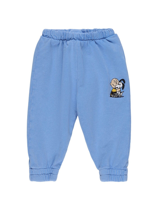 The Campamento: コットンスウェットパンツ - ブルー - kids-boys_0 | Luisa Via Roma