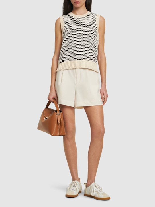 Varley: Knowles textured knit vest - women_1 | Luisa Via Roma