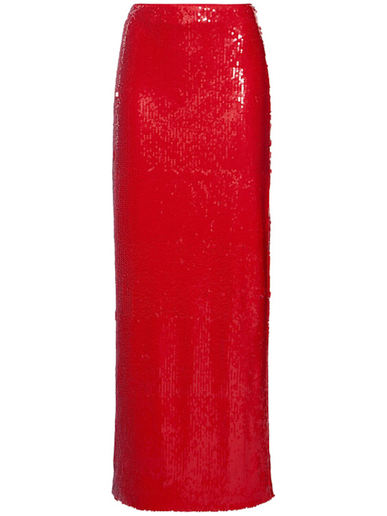 Sequined maxi skirt
