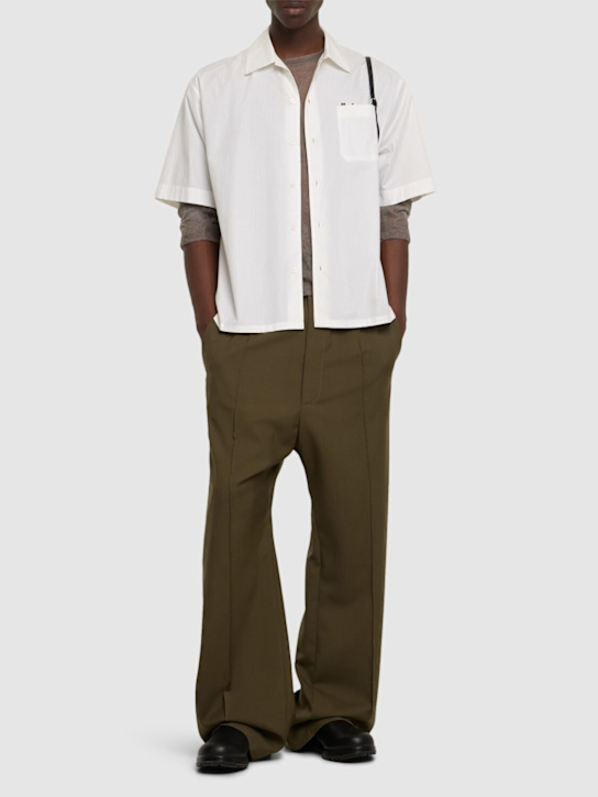 Marni: Cargohose aus Wolle „Tropical“ - men_1 | Luisa Via Roma