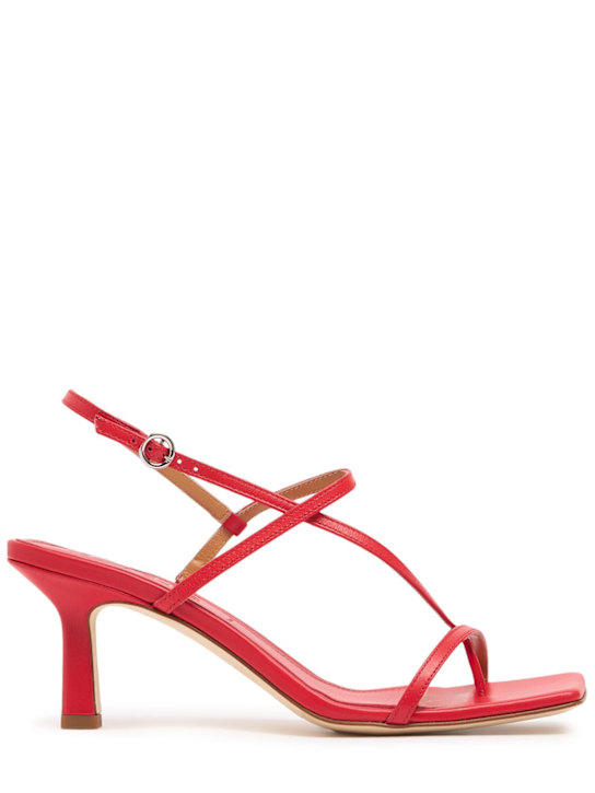 65mm Elise Napa leather sandals