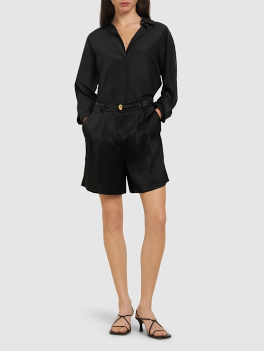 Satin shorts - Thumbnail 2