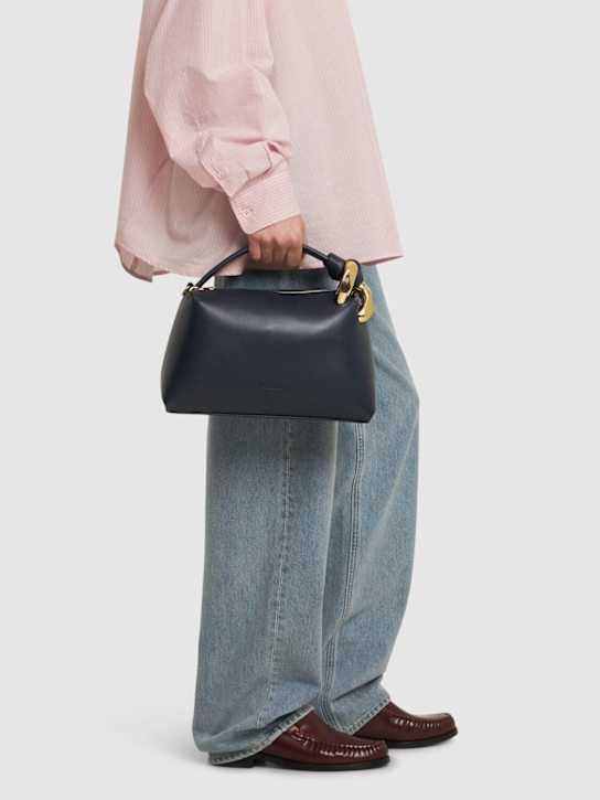 JW Anderson: The JWA corner smooth leather bag - women_1 | Luisa Via Roma