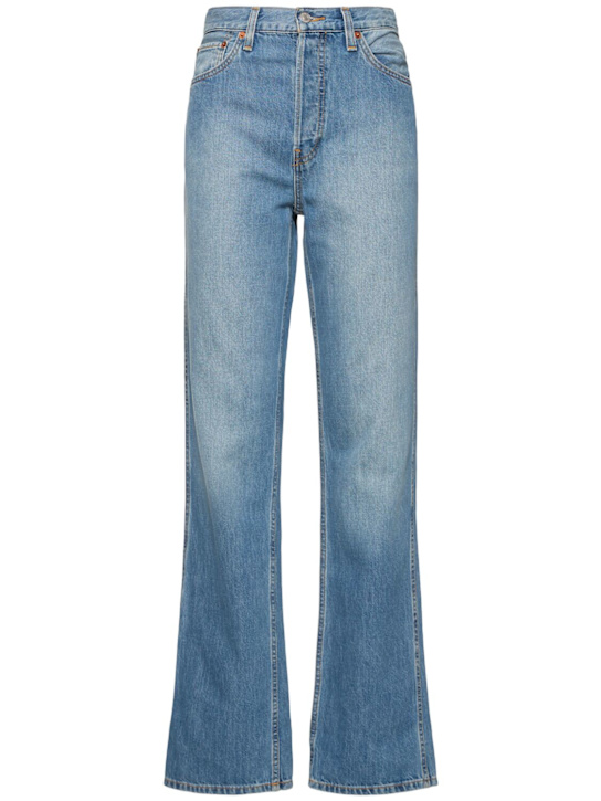 RE/DONE: 90s High rise loose jeans - Blue - women_0 | Luisa Via Roma