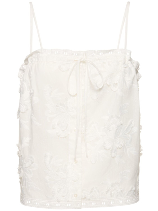 The Garment: Jewell 刺繍入りコットントップ - women_0 | Luisa Via Roma