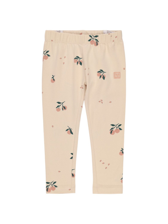 Liewood: Printed cotton blend leggings - Renkli - kids-girls_0 | Luisa Via Roma