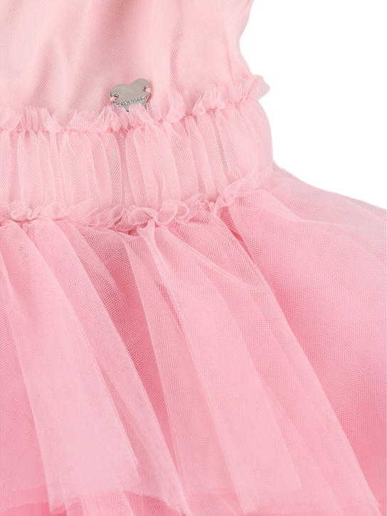 Monnalisa: チュールワンピース - ピンク - kids-girls_1 | Luisa Via Roma