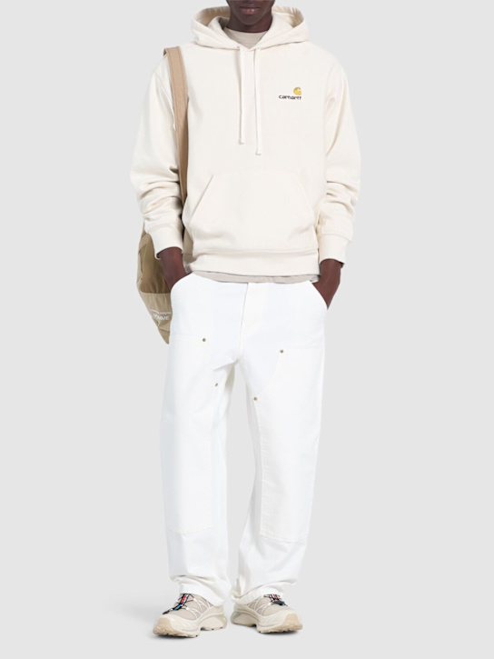 Carhartt WIP: American Script スウェットフーディー - men_1 | Luisa Via Roma