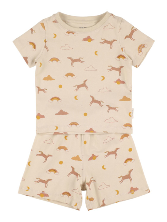 Liewood: Pigiama in jersey di misto cotone - Multicolore - kids-girls_0 | Luisa Via Roma